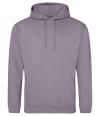 JH001 College Hoodie dusty lilac colour image